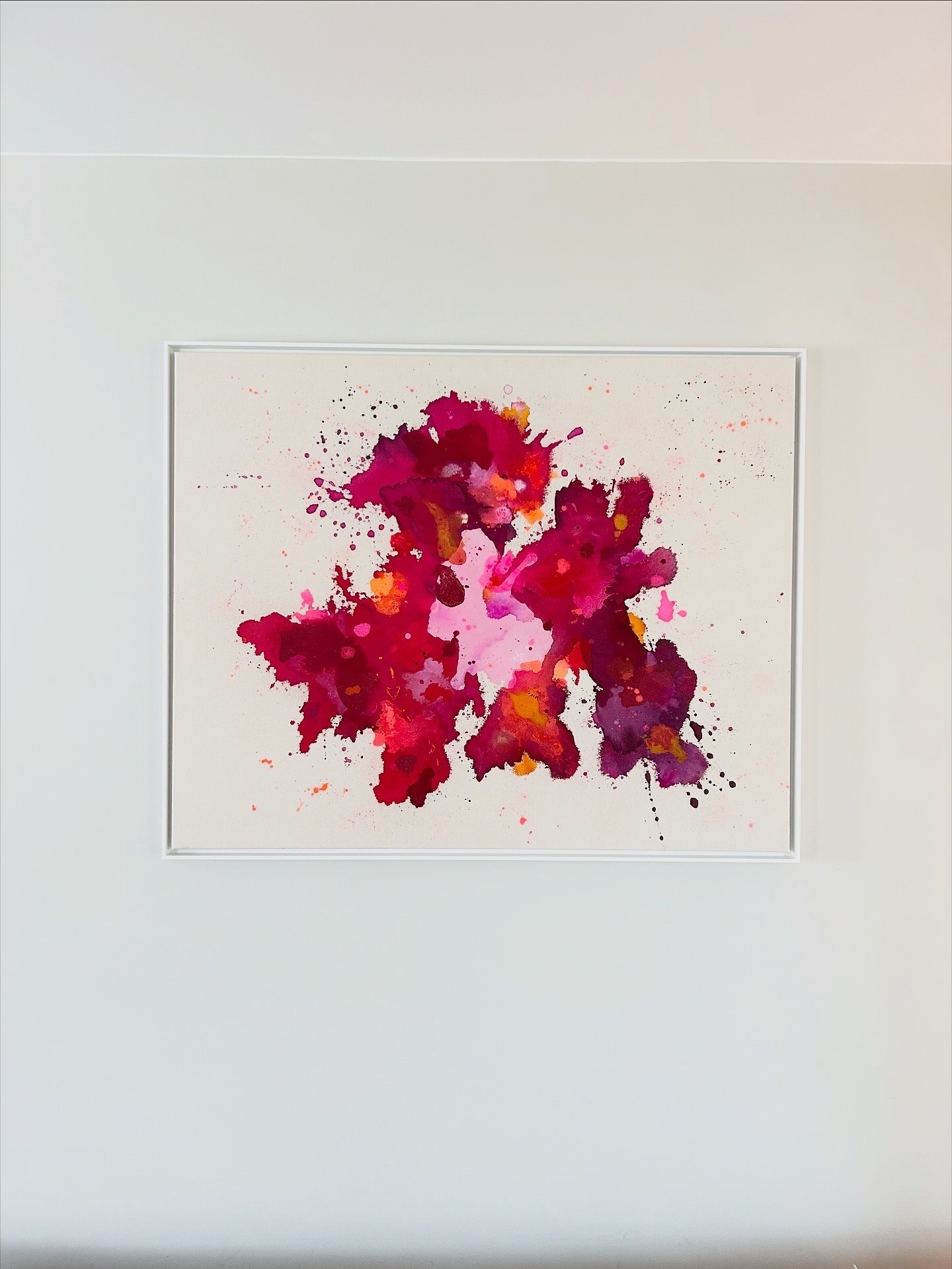 Befreiung, 2025, Acryl auf roher Baumwollleinwand